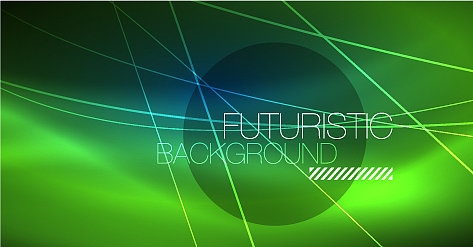 霓虹闪烁魔术背景霓虹横幅夜图片下载