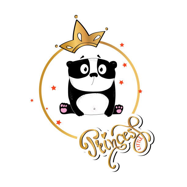 标语上印着可爱的熊猫图片下载