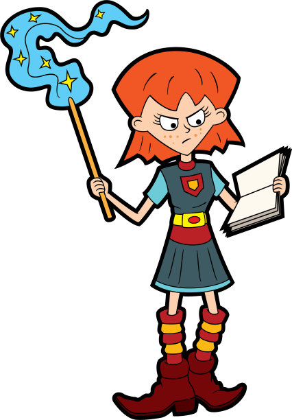 女子魔术学校小学生图片下载