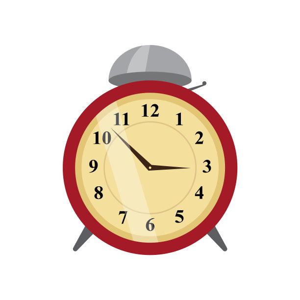 古董表由木头制成，简洁美观图片下载