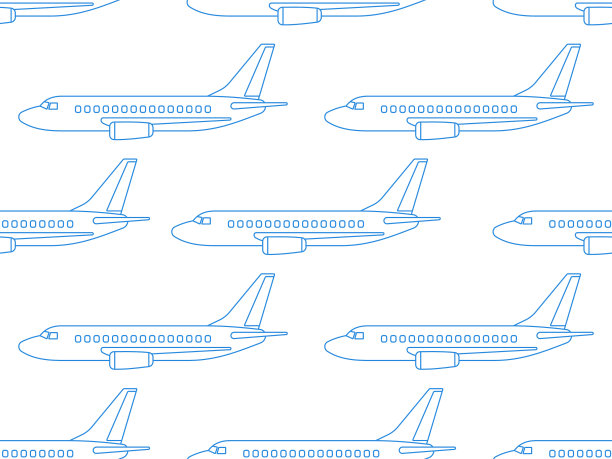 飞机轮廓模式图片下载