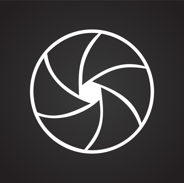 相机图标设置为黑色背景图片下载