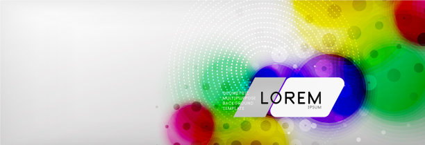 背景抽象-模糊虚线色圈图片下载