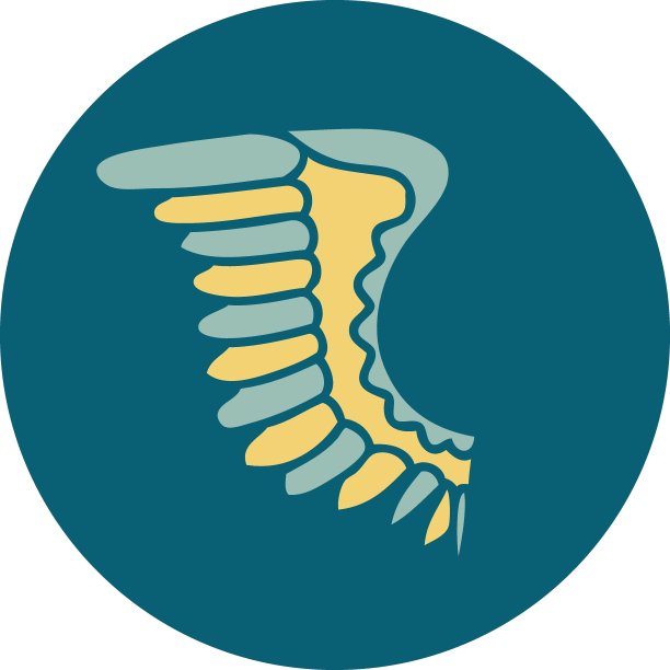 传统的翅膀纹身图片下载