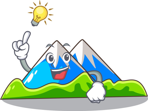 有想法山卡通形象很吗图片下载