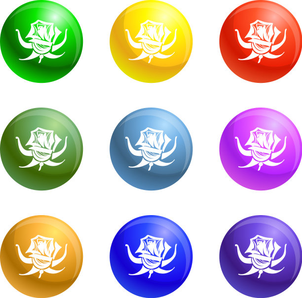 玫瑰图标设置图片下载