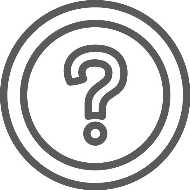 常见问题解答线性图标图片下载