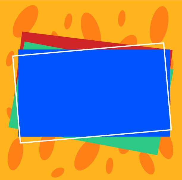 设计业务空模板孤立极简图片下载