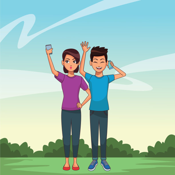 几个年轻人图片下载