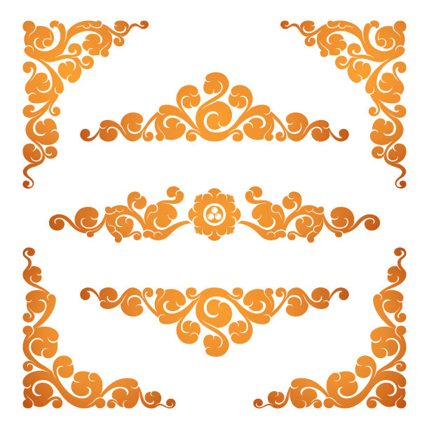 一套装饰元素图片下载