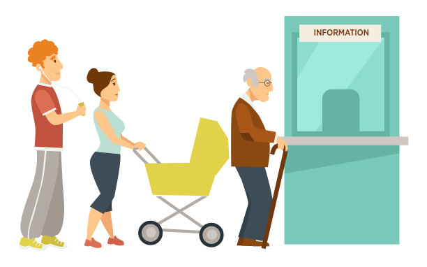 信息窗口排队或排队等候轮候图片下载