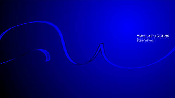 抽象背景与波浪和线条模式图片下载