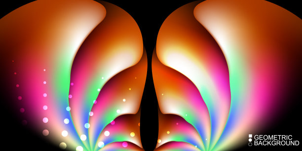 几何色彩抽象背景图片下载