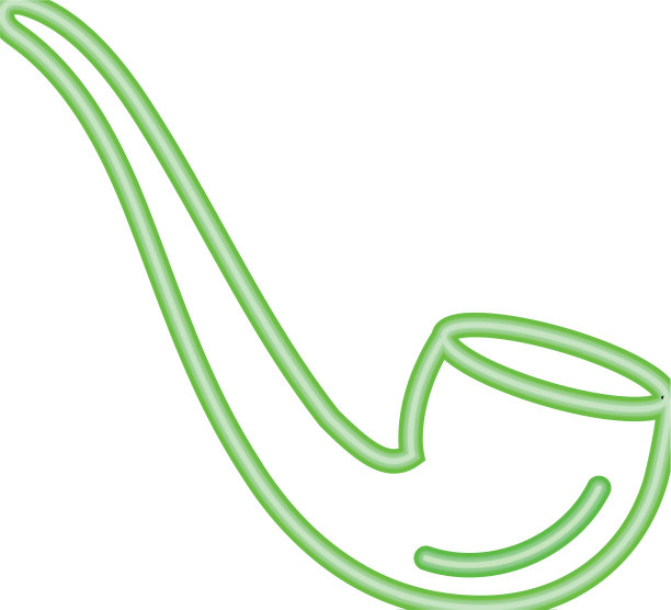 吸烟管卡通图片下载