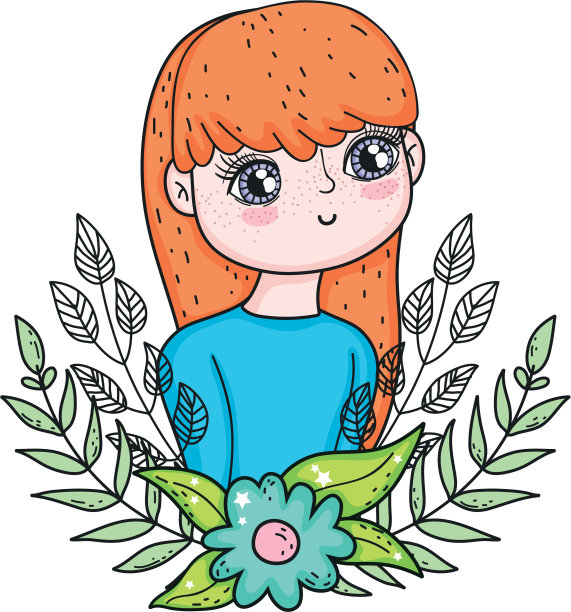 年轻可爱的女孩情人图片下载