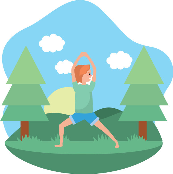 健身女性练习瑜伽图片下载