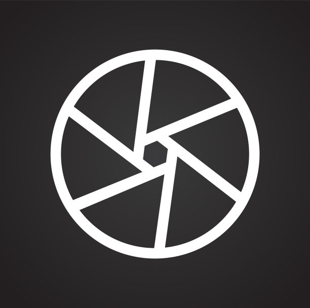 相机图标设置为黑色背景图片下载