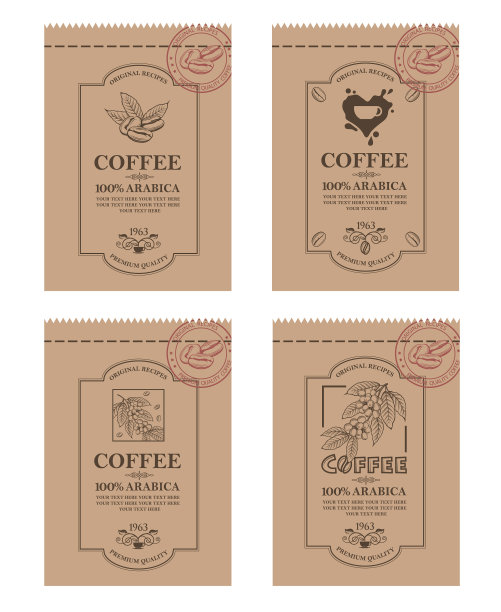 咖啡包装组图片下载