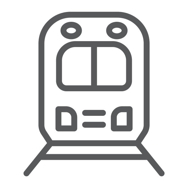 铁路公路旅行线路图标交通运输图片下载