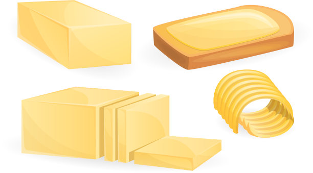 奶油图标设置卡通风格图片下载