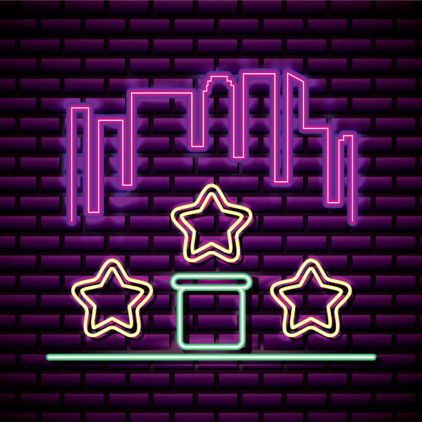 霓虹灯电子游戏图片下载