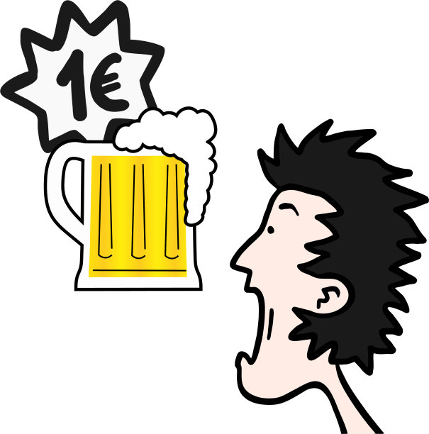 啤酒价格图片下载