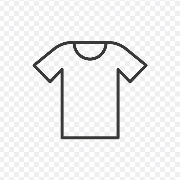 t恤图标股票孤立的白色背景图片下载