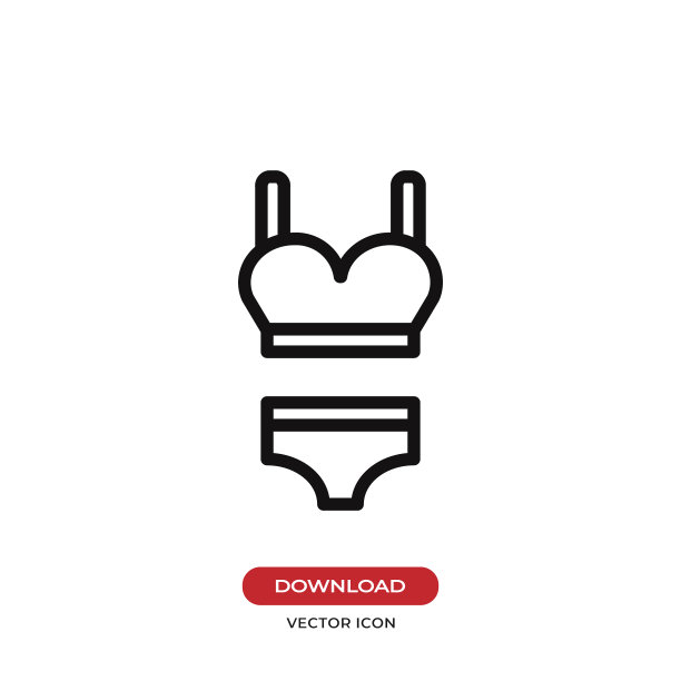 比基尼图标图片下载
