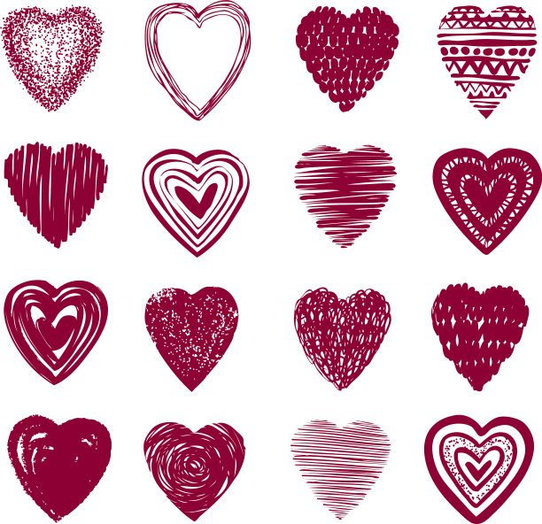 红心一套偶像爱情人节浪漫图片下载