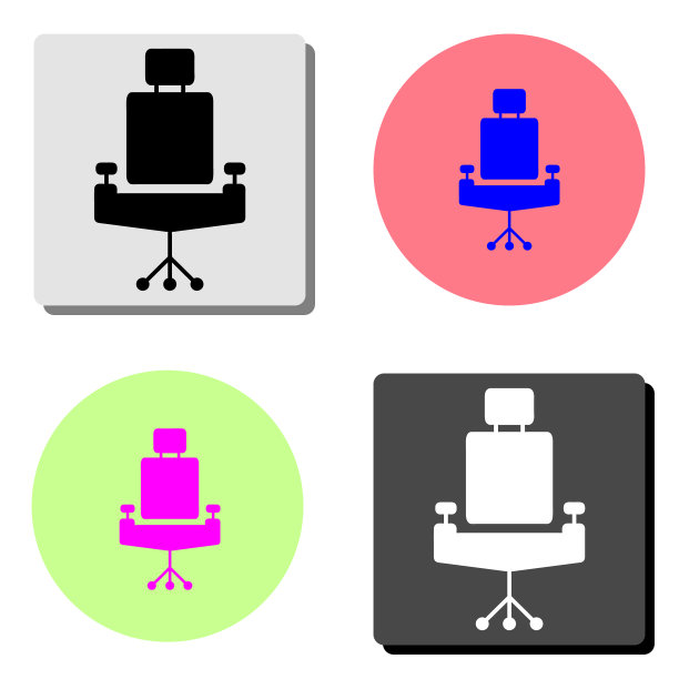 椅子上平的图标图片下载