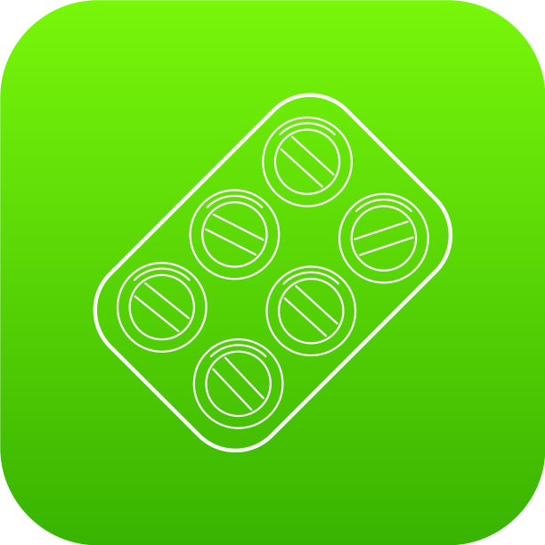 药片绿色图标图片下载