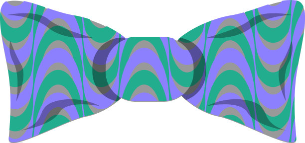 时尚领结图标卡通风格图片下载