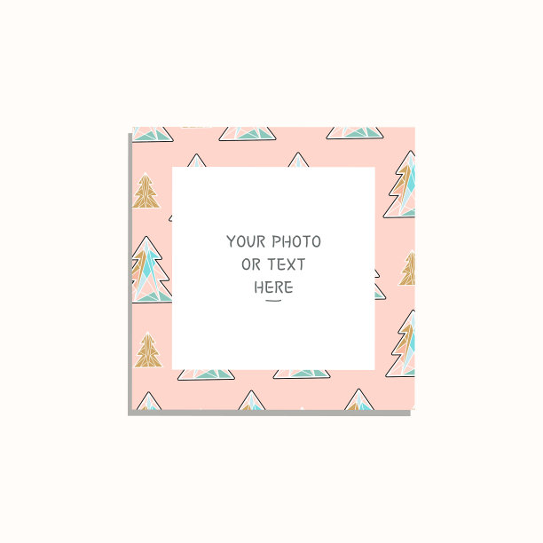 圣诞和新年相框图片下载