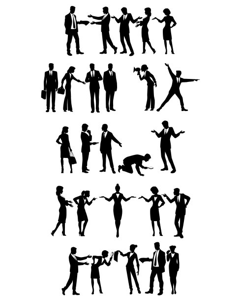 商务人士群体图片下载