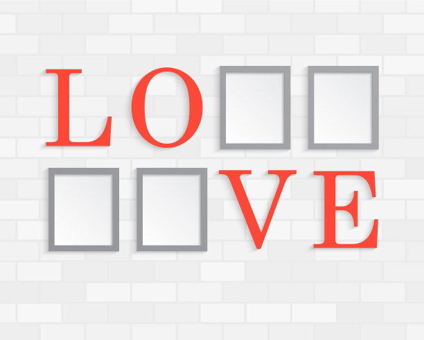 爱拼贴四相框照片零件图片图片下载