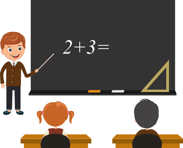 学生看黑板，听录音图片下载