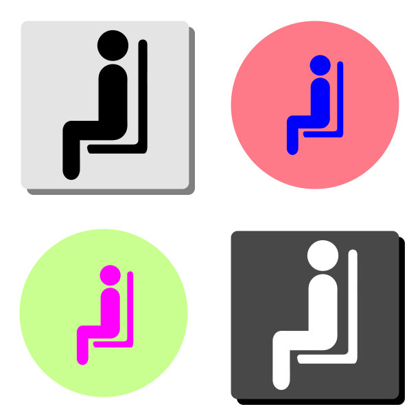 座位员平面图标图片下载