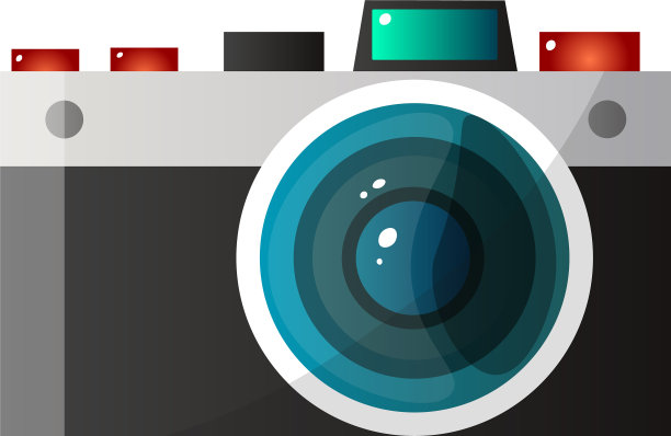 现代数码相机标志图片下载