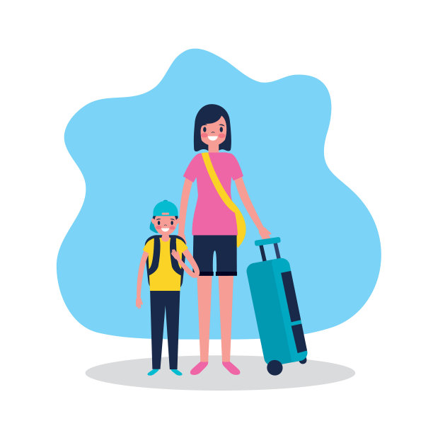 户外家庭度假图片下载