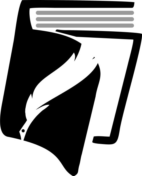 羽毛笔标志羽毛笔标志图片下载