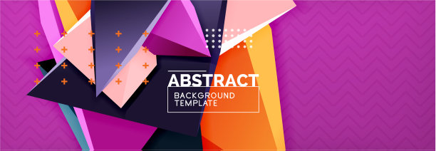 三维三角形最小抽象背景图片下载