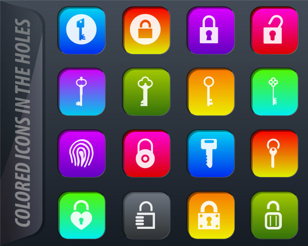 锁定和键图标设置图片下载