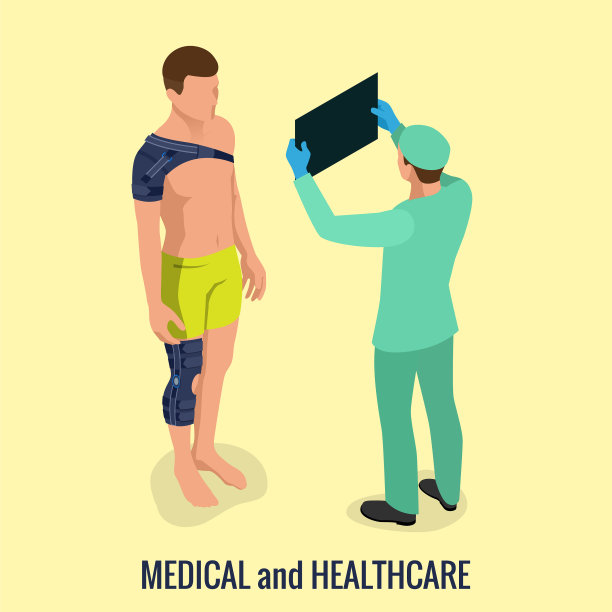 膝关节疼痛或膝关节肩关节扭伤图片下载