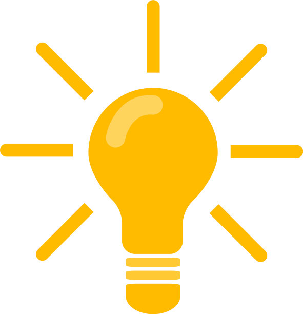 创意灯线图标图片下载