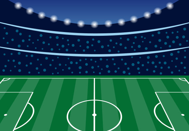 满是护胫的足球场图片下载