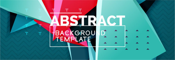 三维三角形形状抽象背景图片下载