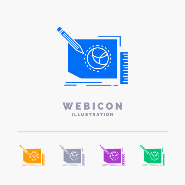 内容设计框架页面文字5色字形网页图片下载