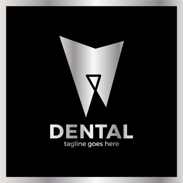 牙齿线标志图片下载