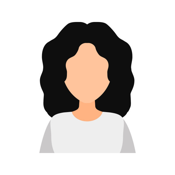 没有脸的女性头像图片下载