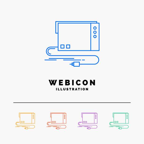 声卡外接接口声音5色线图片下载